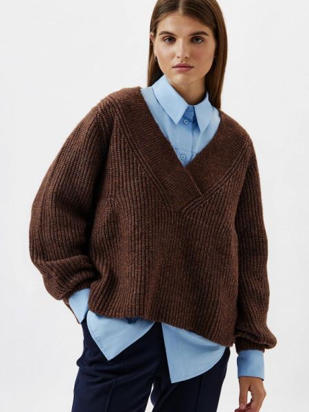 Пуловер Antiga коричневый