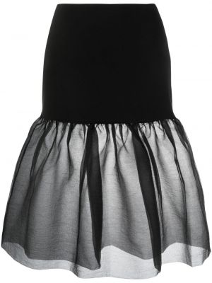Černé průsvitné sukně Paskal