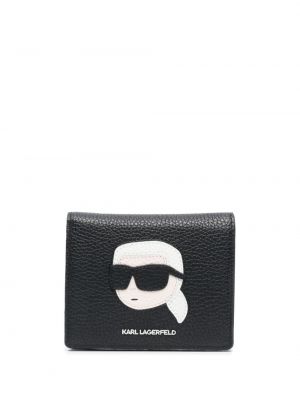 Portofel din piele Karl Lagerfeld