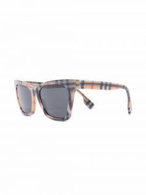 Retro stiliaus pledinės akiniai nuo saulės Burberry Eyewear pilka