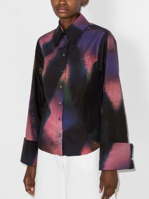Košile s potiskem s abstraktním vzorem Marques'almeida