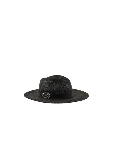 Czarny kapelusz Emporio Armani