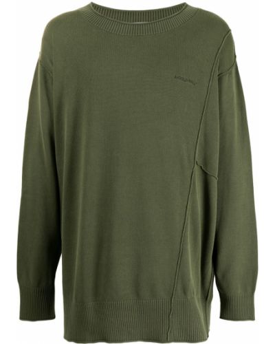 Jersey con bordado de tela jersey A-cold-wall* verde