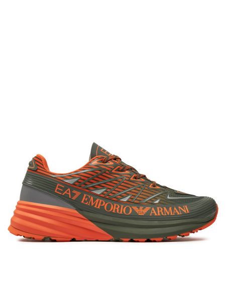 Ilgaauliai batai su tigro raštu Ea7 Emporio Armani