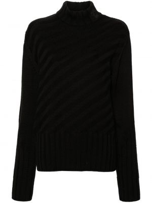 Пуловер Versace Pre-owned черно