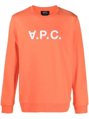 Sweatshirt A.p.c. orange