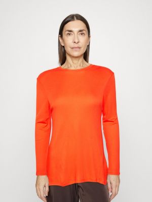 Рубашка с длинным рукавом Marks & Spencer оранжевая