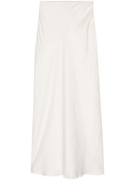 Σατέν maxi φούστα Róhe λευκό
