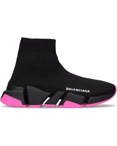 Strick sneaker Balenciaga Speed schwarz