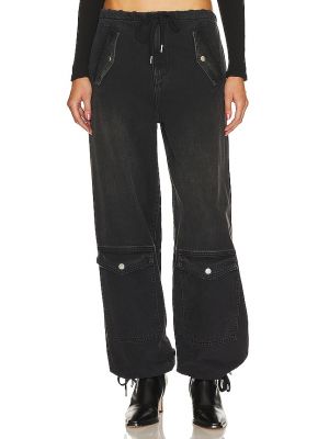 Pantalon cargo Grlfrnd noir