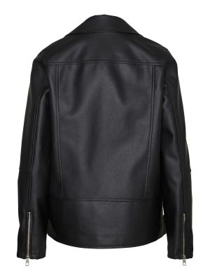 Usnjena jakna Vero Moda črna