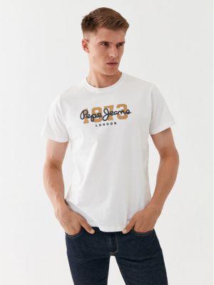 T-shirt Pepe Jeans weiß