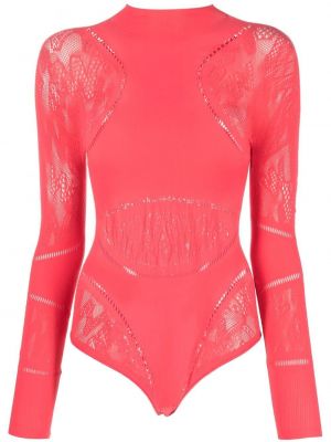 Mesh body Wolford rosa