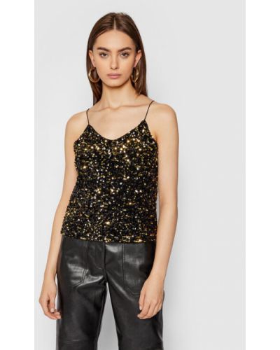 YAS Felső Sequella 26024321 Fekete Regular Fit