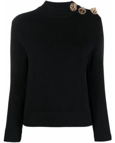 Jersey de tela jersey Patou negro