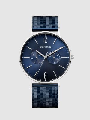 Relojes de malla Bering azul