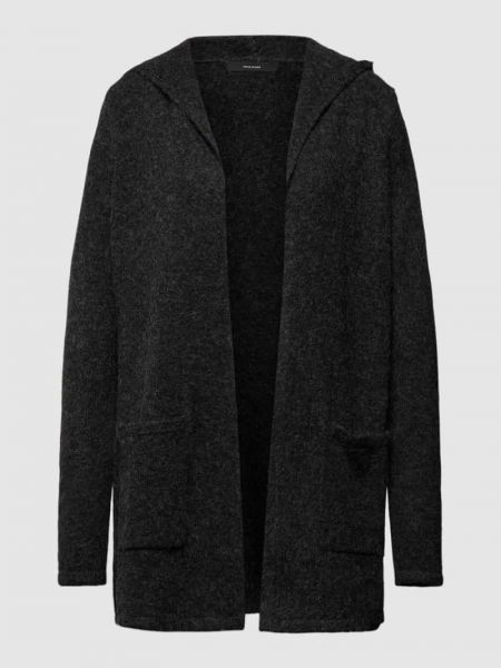 Dzianinowa kurtka Vero Moda czarna