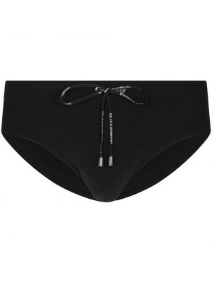Παντελόνι κολύμβησης Dolce & Gabbana μαύρο