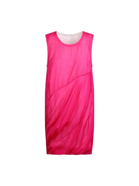 Różowa sukienka mini Helmut Lang