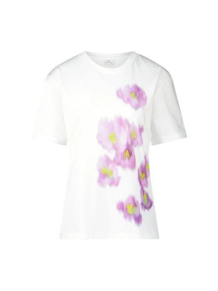 T-shirt mit print Ps By Paul Smith weiß