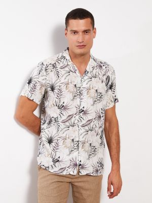 Viskózová košile s krátkými rukávy Lc Waikiki