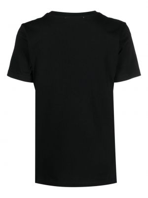 Koszulka bawełniana z nadrukiem Iceberg czarna