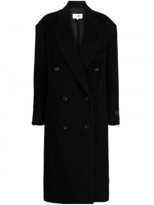 Παλτό Mm6 Maison Margiela μαύρο