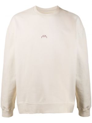 Sweatshirt mit rundhalsausschnitt mit print A-cold-wall* weiß