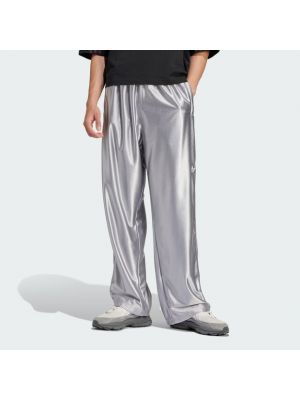 Pantalon en coton oversize Adidas gris