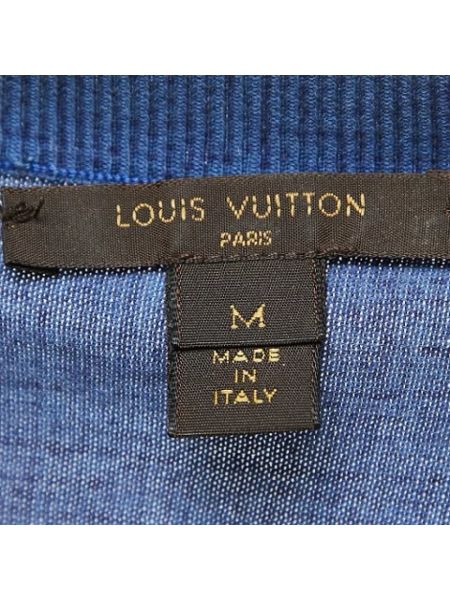 Blusa Louis Vuitton Vintage azul