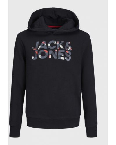 Jack&Jones Junior Pulóver Ramp 12222554 Fekete Regular Fit Jack&jones Junior