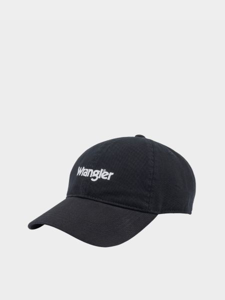 Черная хлопковая кепка Wrangler