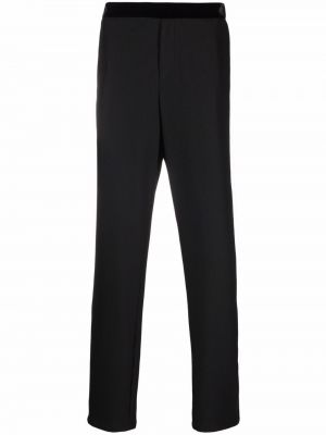 Pantalones rectos Giorgio Armani negro