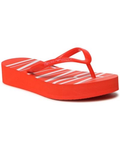 Flip-flop Emporio Armani - piros