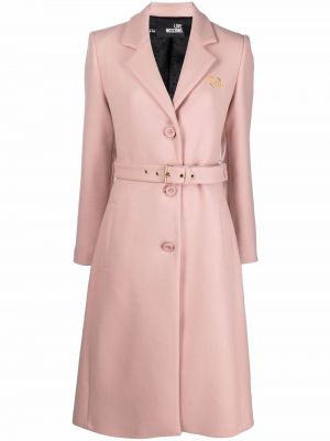 Kabát Love Moschino - Růžová