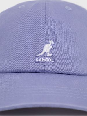 Βαμβακερό καπέλο Kangol μωβ