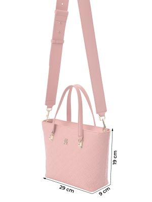 Τσάντα shopper Tommy Hilfiger ροζ