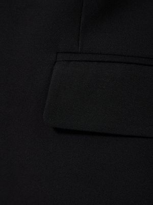 Viskózová bunda Lardini čierna
