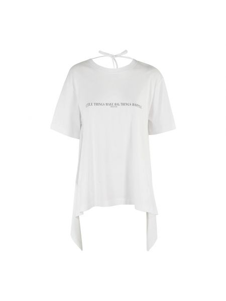 Koszulka elegancka Semicouture biała