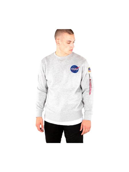 Pull Alpha Industries gris
