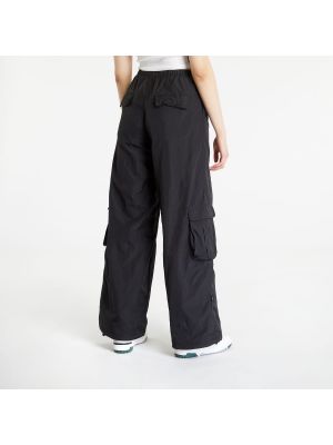 Cargo kalhoty z nylonu relaxed fit Urban Classics černé