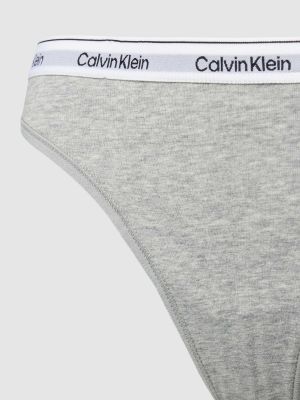 Stringi w jednolitym kolorze Calvin Klein Underwear