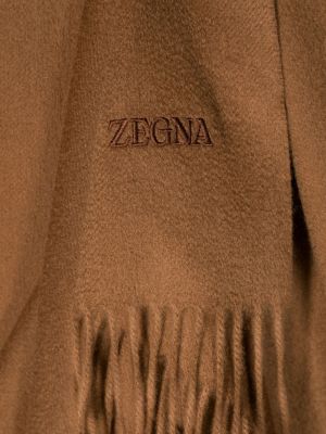 Kašmyro šalikas su kutais Zegna ruda