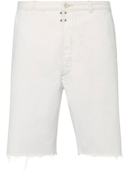 Shorts di jeans Maison Margiela bianco