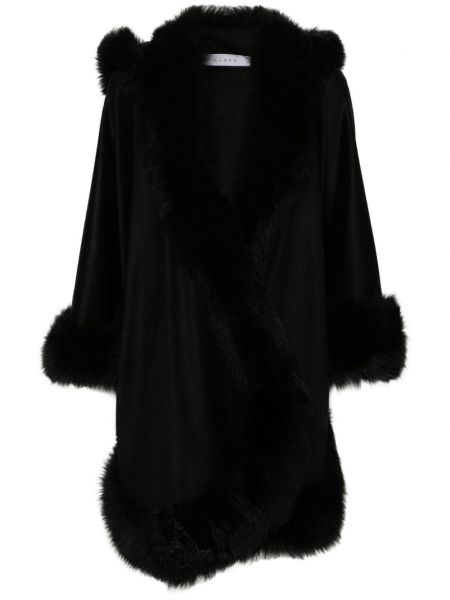 Plášt s kapucňou Liska čierna
