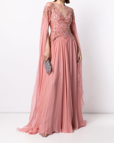 Vestido de noche Zuhair Murad rosa