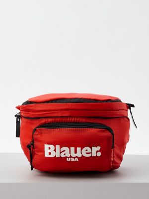 Поясная сумка Blauer, красная