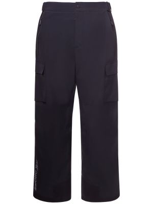 Pantaloni tuta di nylon Moncler Grenoble nero