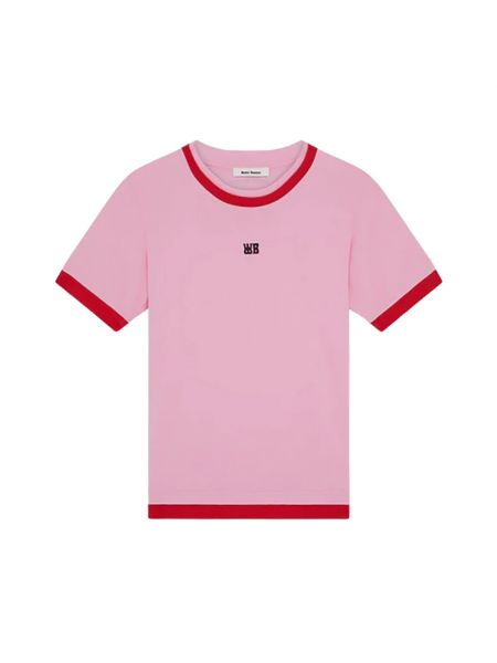 Różowa koszulka Wales Bonner