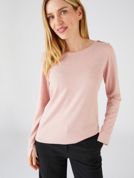 Sweter Damart różowy